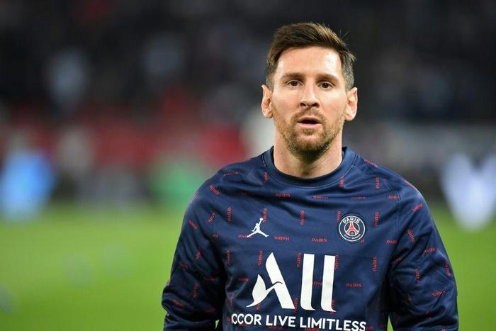 Paris Saint-Germain's Argentine forward Lionel Messi