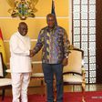 President Nana Addo Dankwa Akufo-Addo with Mahama