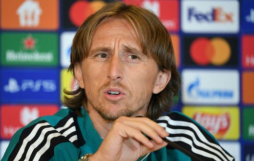 Luka Modric told a press conference ahead of Real Madrid's Champions League game against Shakhtar Donetsk that he was against making World Cups more frequent.