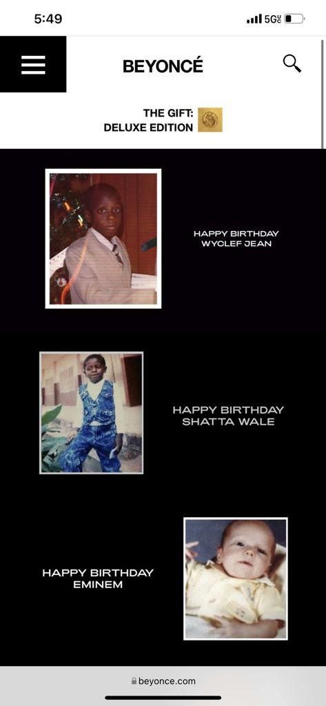 Beyonce celebrates Shatta Wale on his birthday