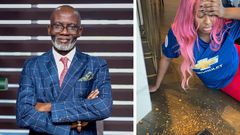 Gabby Otchere Darko trolls frustrated DJ Cuppy over Man United’s 5-0 demolition by Liverpool