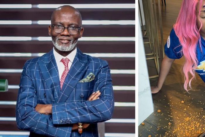 Gabby Otchere Darko trolls frustrated DJ Cuppy over Man United’s 5-0 demolition by Liverpool