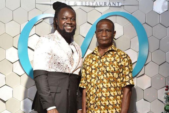 Eddie Nartey and Dad