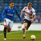 Goalscorer: Rangers captain James Tavernier grabbed the winner against St Johnstone
