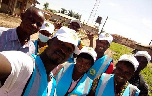 File photo of census officers