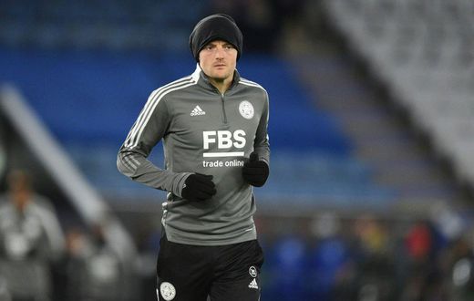 Jamie Vardy has scored nine Premier League goals this season