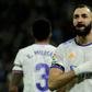 Karim Benzema scored but was substituted at half-time having just returned from injury