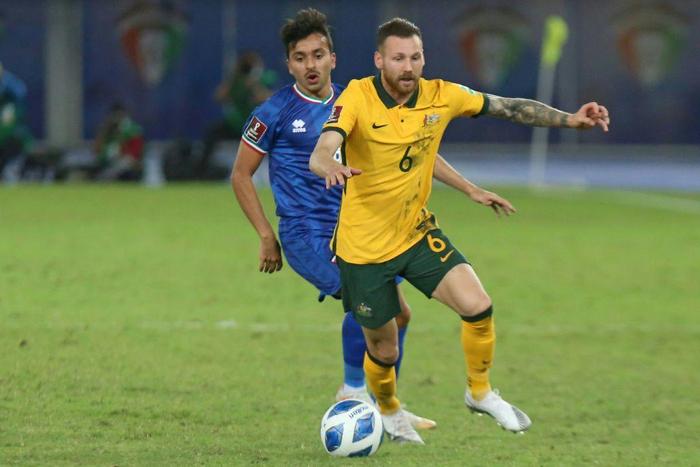 Hat-trick hero - Australia's Martin Boyle (R) scored all of Hibernian's goals in a 3-1 Scottish League Cup semi-final win over Rangers