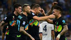 Inter Milan ran riot against Bologna to move top of Serie A