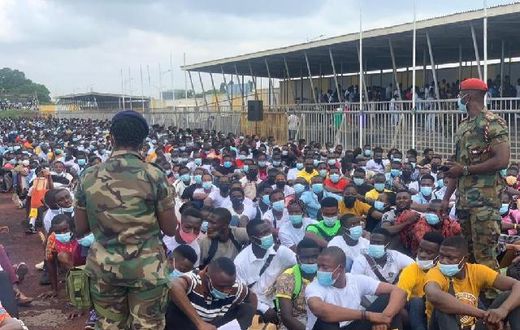 Thousands queueing for jobs in the Army