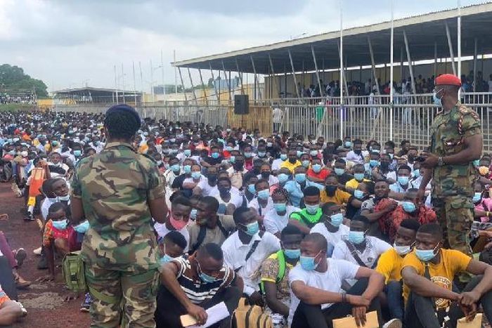 Thousands queueing for jobs in the Army