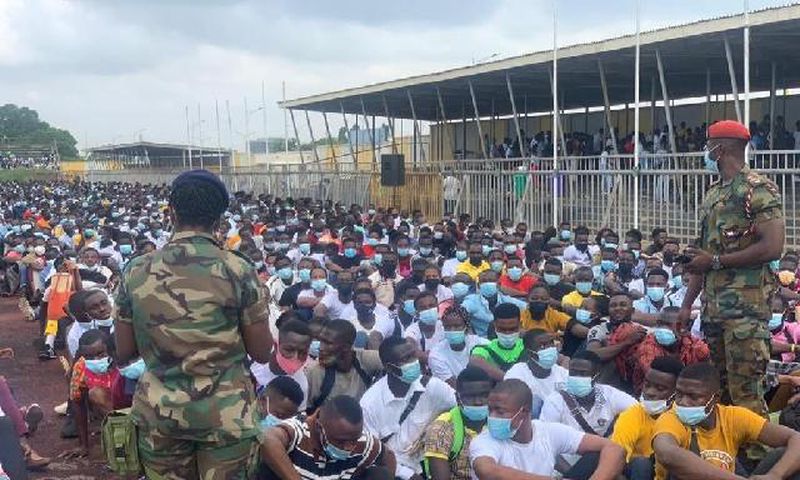 Thousands queueing for jobs in the Army