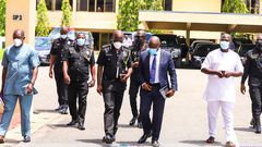 Police and COCOBOD officials