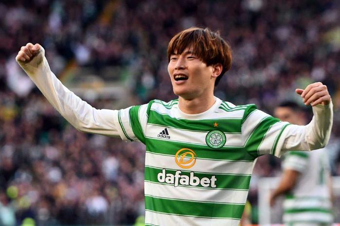 Kyogo Furuhashi has scored 13 goals in his debut season at Celtic