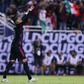 Mexico forward Rogelio Funes Mori celebrates after scoring his second goal in the second half of Mexico's 3-0 victory over Guatemala in the CONCACAF Gold Cup