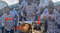 Owusu Bempah at Agradaa’s home