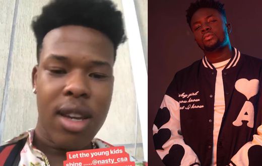 Nasty C and Kelvin Broni
