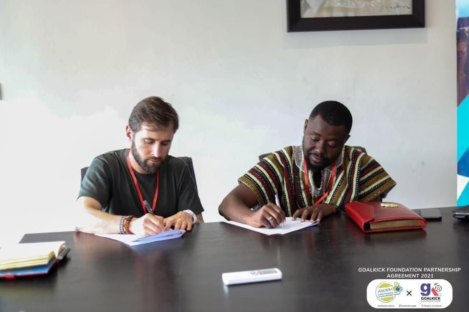 Goalkick Foundation signs MoU with ASODH to promote sports in underprivileged communities