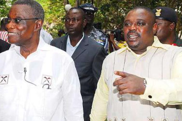 Late Prof Atta Mills and Koku Anyidoho