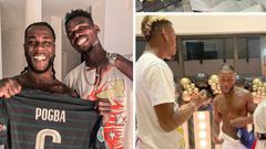 Watch: Paul Pogba joins Burna Boy’s birthday party celebration in Miami