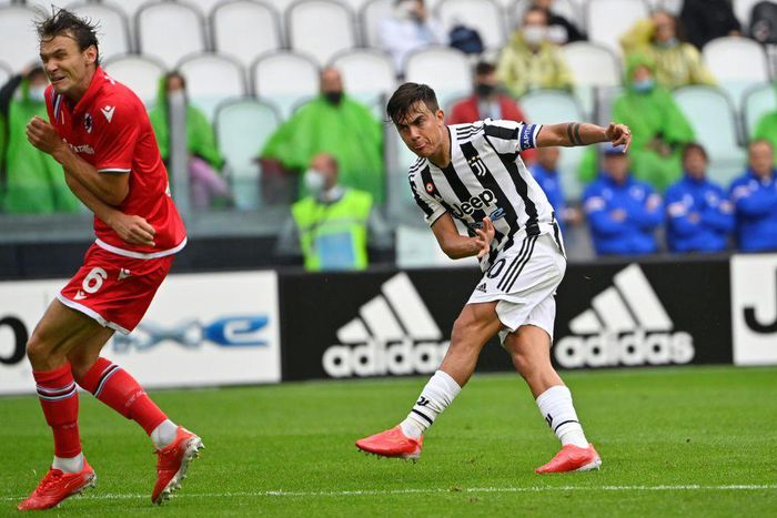 Paulo Dybala scored in his last appearance for Juve, against Sampdoria last month