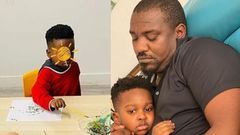 John Dumelo enrols son in daycare