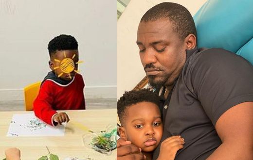 John Dumelo enrols son in daycare