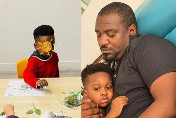 John Dumelo enrols son in daycare