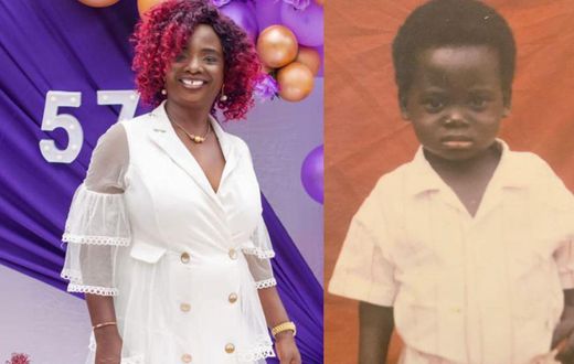 Kuami Eugene and mother