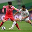 South Korea's Son Heung-min (left) said the result was 'very hard to accept'
