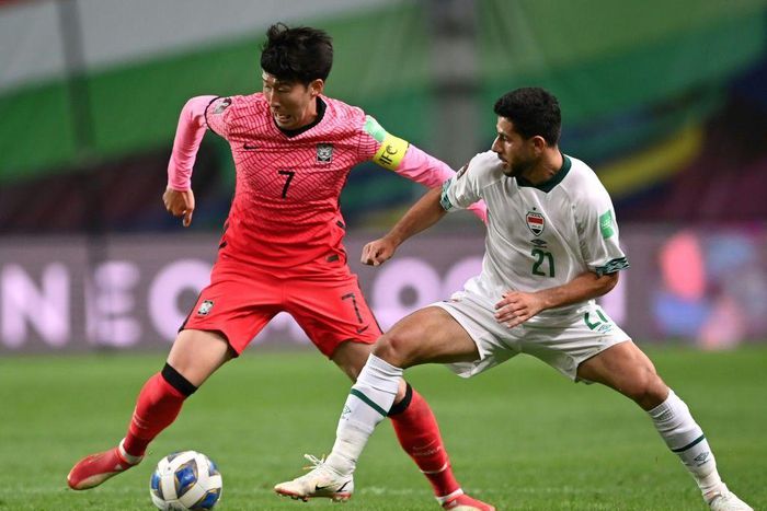 South Korea's Son Heung-min (left) said the result was 'very hard to accept'