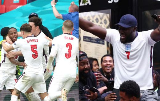 Stormzy: British-Ghanaian rapper joins fans to celebrate England’s win over Germany