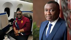Michael Kwesi Ofori and Dr Ernest Ofori Sarpong