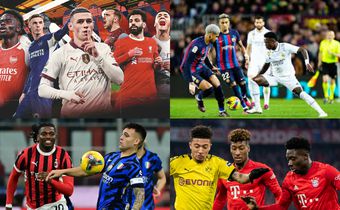 EPL, La Liga, Bundesliga, Serie A & Ligue 1