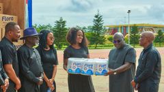 Flora Tissues pays condolence visit to the presidency following helicopter crash tragedy