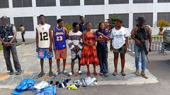 Police arrest 10 for creating fake food delivery platforms, defrauding people