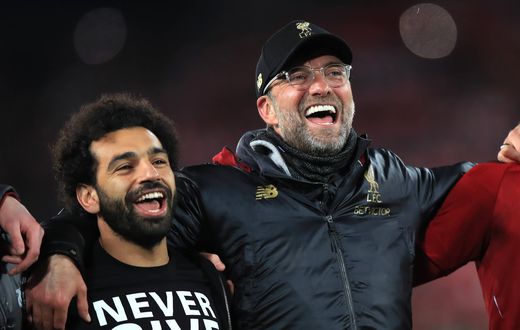 Jurgen Klopp tags Salah as ‘best Liverpool striker in modern times,’ and hopes he stays at Anfield 