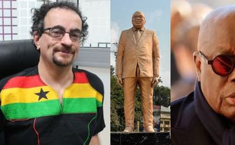 Jon Benjamin and President Akufo-Addo