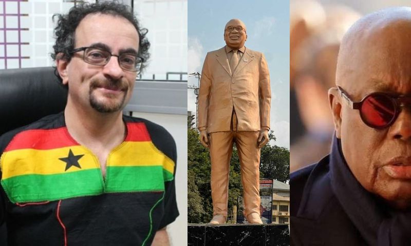 Jon Benjamin and President Akufo-Addo