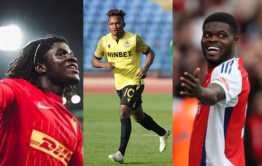 GH ballers abroad: Best-performing Ghanaian players abroad over the weekend 