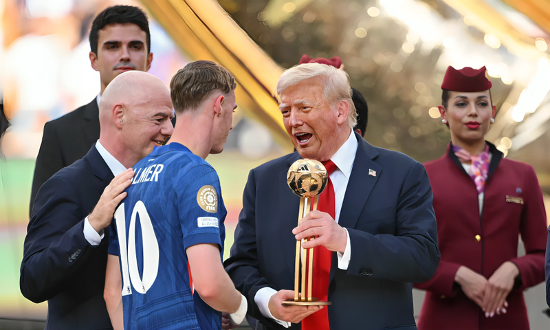 Donald Trump booed at Club World Cup final as Chelsea beat PSG 3-0 [Video]