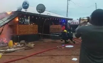 Nogora Junction Fire Outbreak