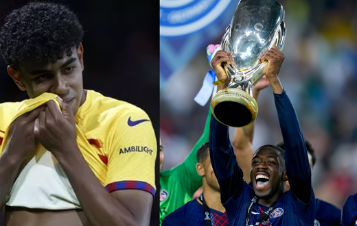 Ballon d'Or power rankings: Lamine Yamal left behind after Dembele wins PSG Super Cup