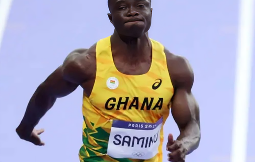Ghana’s fastest man Saminu misses out on 100m final at World Athletics Championship