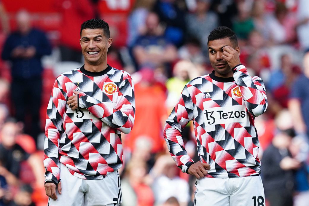 Cristiano Ronaldo and Casemiro