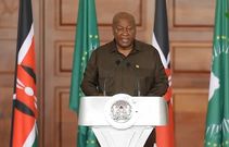 President Mahama promises to provide female students with free sanitary pads effective March 2025