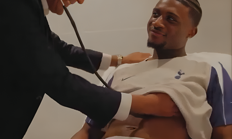 Kudus is a fanfooler - Ghanaians react to his fun exchange with Tottenham doctor