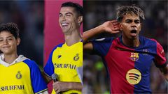 Cristiano Ronaldo's son admits Lamine Yamal is better than his dad (Video)