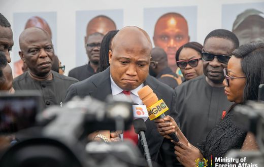 The Minister of Foreign Affairs, Samuel Okudzeto Ablakwa via facebook.com/okudzetoablakwa