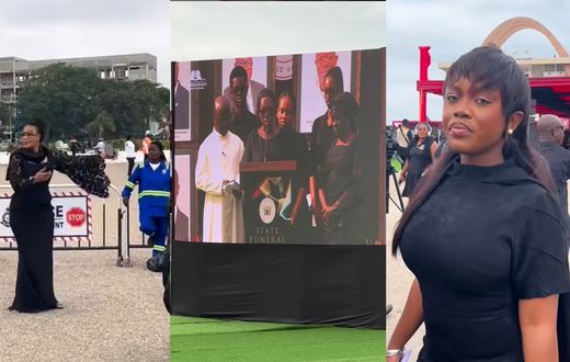 Celebrities spotted at the final funeral rites of the fallen heroes